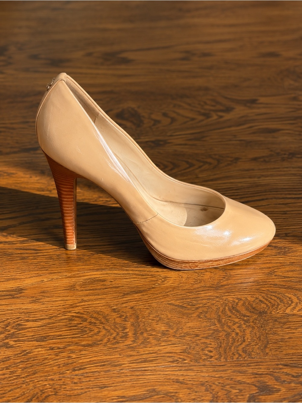 Coach Leticia Patent Platform Pumps size 10